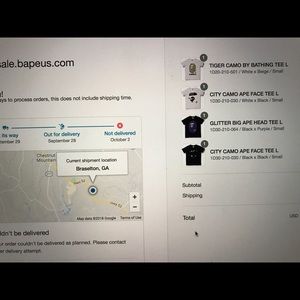 Bape t-shirt